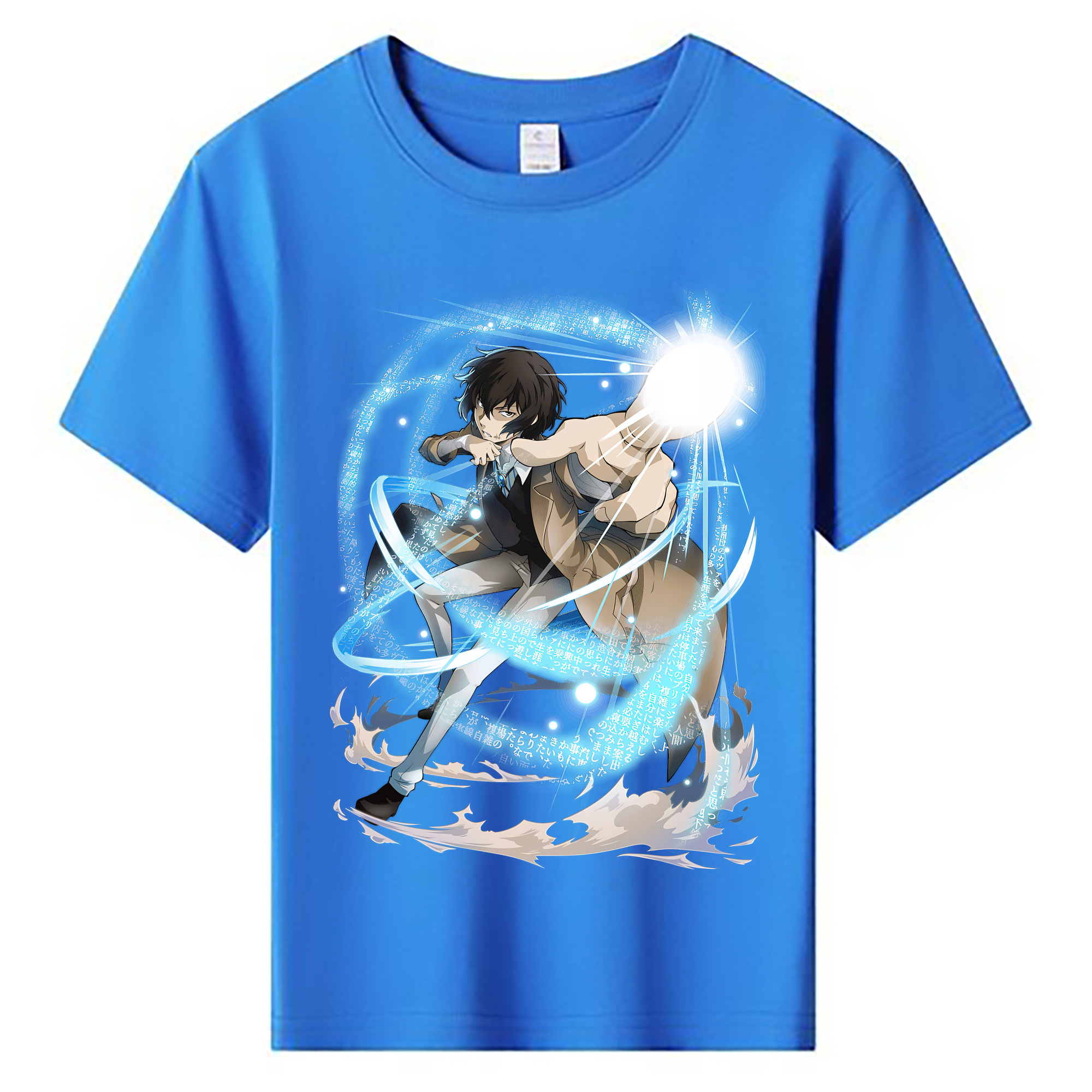 （画像用） 文豪ストレイドッグス Bungo Stray Dogs 綿100％キッズTシャツ（フロントプリント）